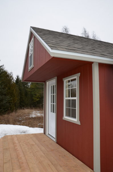Bunkie Shed with Loft