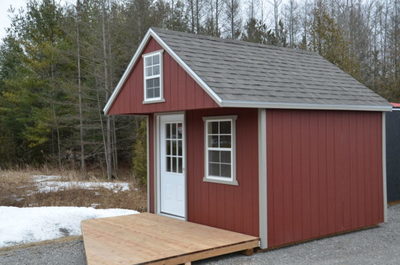 Bunkie Shed with Loft
